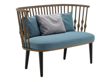 NUB BC1441 - Beech small sofa by Andreu World - view 3